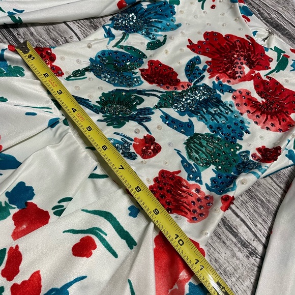 VINTAGE Girls Small? (See measurements) Ice Figure Skating Dress Suit Outfit Uni - Picture 4 of 7